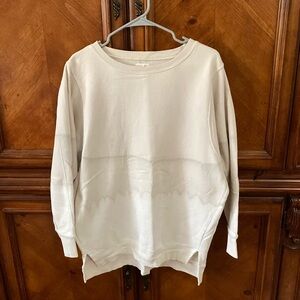 Silence and Noise Oversized Ombré Crewneck